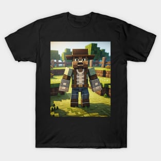 Great farmer in the world - Minecraft T-Shirt